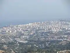 Stadtzentrum(von Mijas aus gesehen)