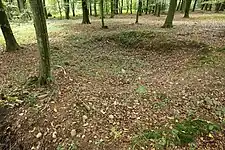 Fundstelle der Prunkgräber von Lübsow