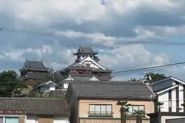 Blick auf die Burg vom Norden