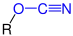 Allgemeine Struktur der Cyanate