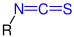 Allgemeine Struktur der Isothiocyanate