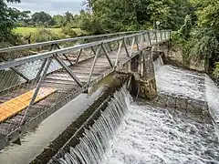 Stauwehr in der Murg