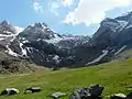 Die Gebirgskette Cirque de Troumouse