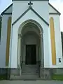 Eingangsportal am Glockenturm