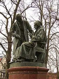 Gauß-Weber-Denkmal  in Göttingen