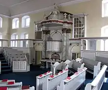 Inneres der Reformierten Kirche Göttingen (2014)