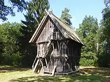 Treppenspeicher von 1534 auf dem Hof Günne bei Bokel