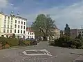 Das Wappenmosaik auf dem Ring