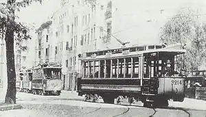 Maximum-Triebwagen 2214 um 1902