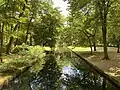 Hauptkanal mit der großen Insel im Hintergrund