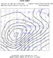 Isobaren bodennah und Windstärke, 27. 12:00 UTC (+30h, GFS)