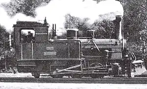 Lokomotive im Bahnhof Hasselfelde