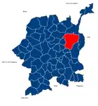 Lagekarte für São Torcato