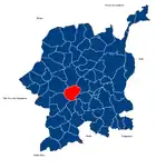 Lagekarte für Silvares