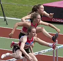 Annik Kälin (ganz vorne) – Platz&nbsp;21