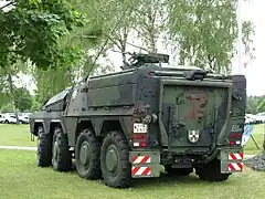 Führungsfahrzeug der Bundeswehr