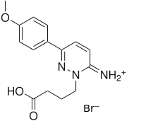 Strukturformel von Gabazin (SR-95531)