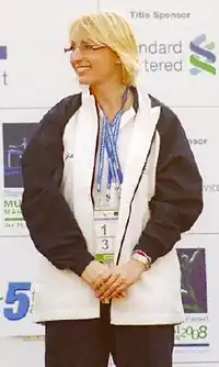 Gabriela Szabo, über 5000&nbsp;Meter unter anderem zweifache Weltmeisterin (1997/1999) und 2000 Olympiasiegerin, kam auf den elften&nbsp;Platz