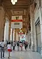 Kolonnade an der Via del Corso