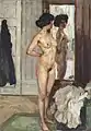 Vor dem Spiegel (um 1910)