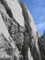 Schlüsselstelle am Riß