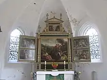 Marten van Achten: Altar der St.-Christians-Kirche, Garding, 1596