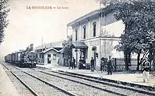 Bahnhof Coucourde-Condillac Anfang des 20. Jahrhunderts