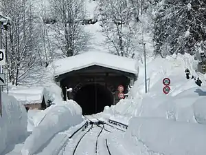 Tunnel des Montets