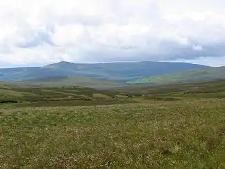 Blick auf die Campsie Fells