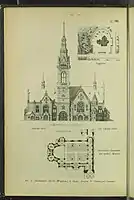 LageplanAnsicht nach der Carola-AlleeAlternativgrundriss der kathol. Kirche