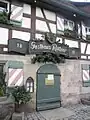 Eingang zum Gasthaus&nbsp;Rottner, Winterstraße 15