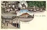 Gasthof „Zum Reiter“ (1894), bis auf Fassadenrest 2019 abgebrochen