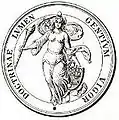 Vorderseite Gedenk-medaille zur Eröffnung der Universität 1874
