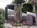 Denkmal für die Todesopfer des Grubenunglückes auf dem Zwickauer Hauptfriedhof (Dezember 2012)