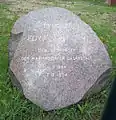 Gedenkstein Edward Drory, Gründer Gaswerk Mariendorf