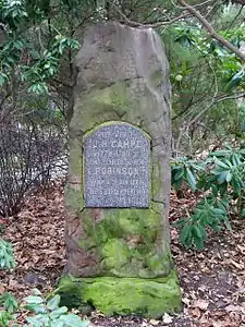 Gedenkstein für Joachim Heinrich Campe