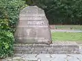 Inschrift des Denkmals
