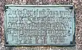 Gedenktafel am Eingangsportal zum Friedhof Berlin-Friedrichshagen