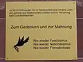 Gedenktafel Hebelschule