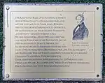 Gedenktafel für den Luisenhain