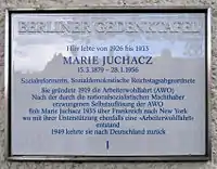 Berliner Gedenktafel am Haus Schmausstraße 83 in Berlin-Köpenick