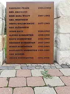 Gedenktafel 5