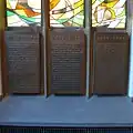 Gefallenentafel im Haupttreppenhaus