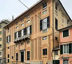 Palazzo Pallavicino, Via San Pier d’Arena 71