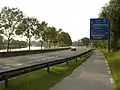 R4 mit der Anschlussstelle an die B402