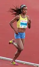 Genzebe Dibaba belegte Rang&nbsp;acht