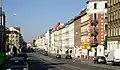 Georg-Schumann-Straße, Teil der alten Straßenverbindung Leipzig – Halle