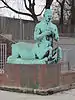 Georg Wrba: Zentauren Triton und Nereide (Triton)