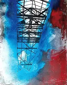 Foto-Collage Spuren der Vergänglichkeit