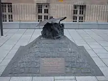 Mahnmal am Wuppertaler Landgericht